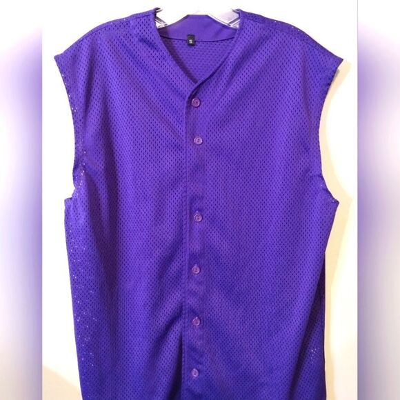Purple Mesh Style Jersey - Picture 3 of 9